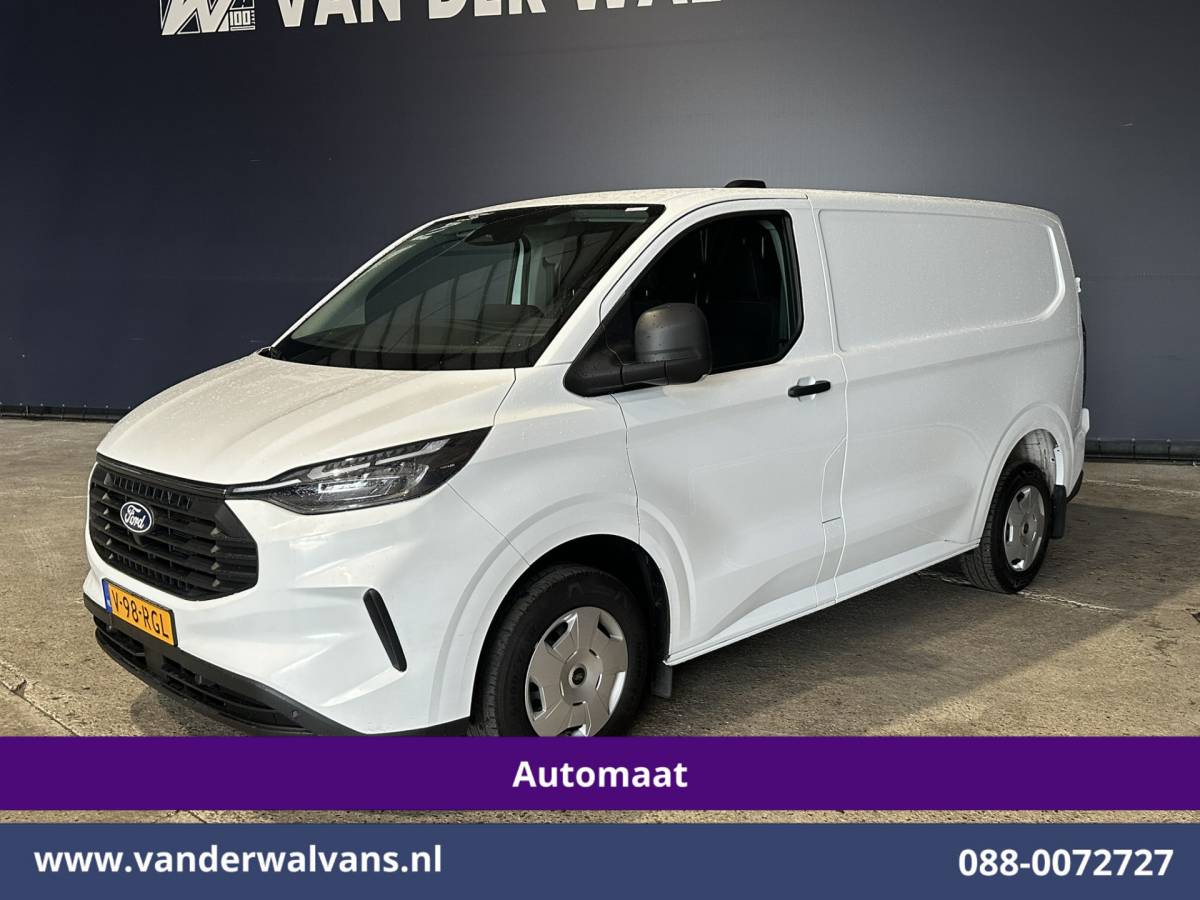 Ford Transit Custom Ford Transit Custom 2.0 TDCI 136pk Automaat L1H1 Euro6 Airco | Camera | LED | Apple Carplay | Cruisecontrol Android Auto, Verwarmde voorruit, Parkeersensoren, Bijrijdersbank