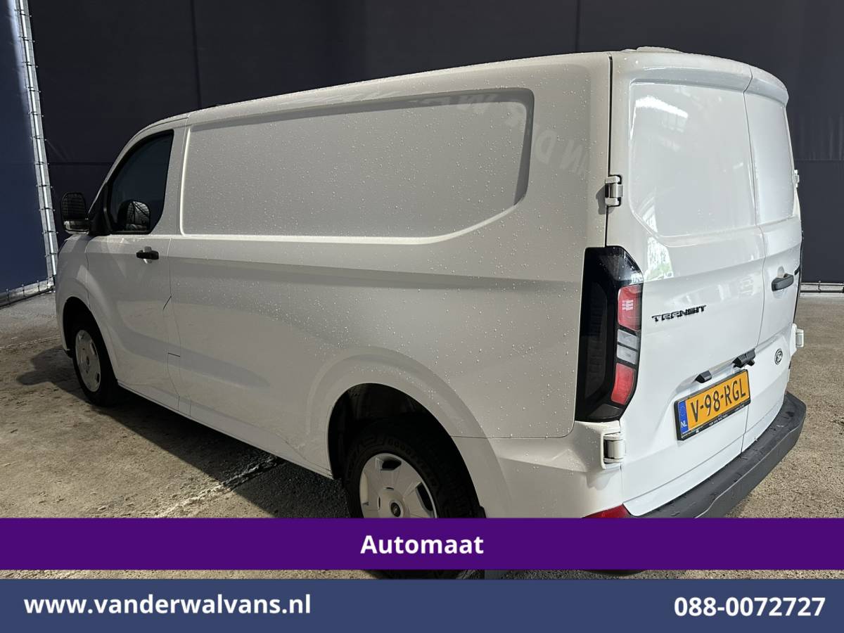 Ford Transit Custom Ford Transit Custom 2.0 TDCI 136pk Automaat L1H1 Euro6 Airco | Camera | LED | Apple Carplay | Cruisecontrol Android Auto, Verwarmde voorruit, Parkeersensoren, Bijrijdersbank