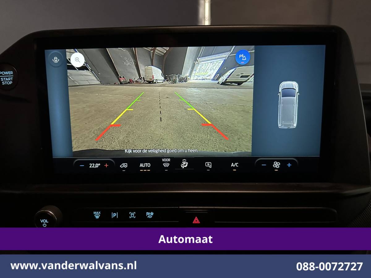 Ford Transit Custom Ford Transit Custom 2.0 TDCI 136pk Automaat L1H1 Euro6 Airco | Camera | LED | Apple Carplay | Cruisecontrol Android Auto, Verwarmde voorruit, Parkeersensoren, Bijrijdersbank