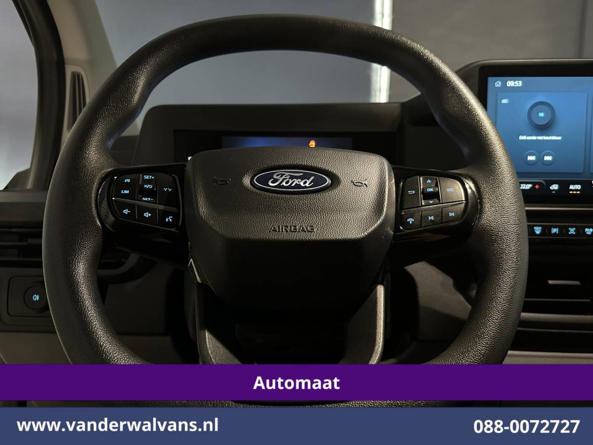 Ford Transit Custom Ford Transit Custom 2.0 TDCI 136pk Automaat L1H1 Euro6 Airco | Camera | LED | Apple Carplay | Cruisecontrol Android Auto, Verwarmde voorruit, Parkeersensoren, Bijrijdersbank
