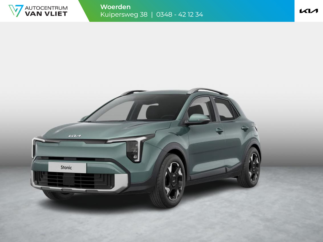 Kia Stonic Kia Stonic 1.0 T-GDi MHEV DynamicLine | Navi. | Clima. | Parkeersensoren | Stoel&Stuur Verwarming | Dakrails