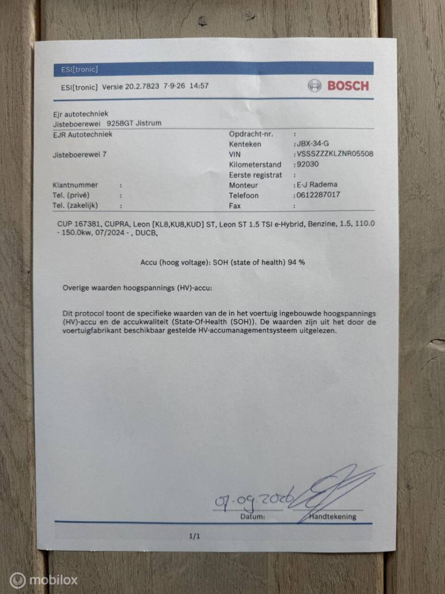 CUPRA Leon Sportstourer CUPRA Leon Sportstourer 1.4 e-Hybrid VZ Copper Edition VOL!