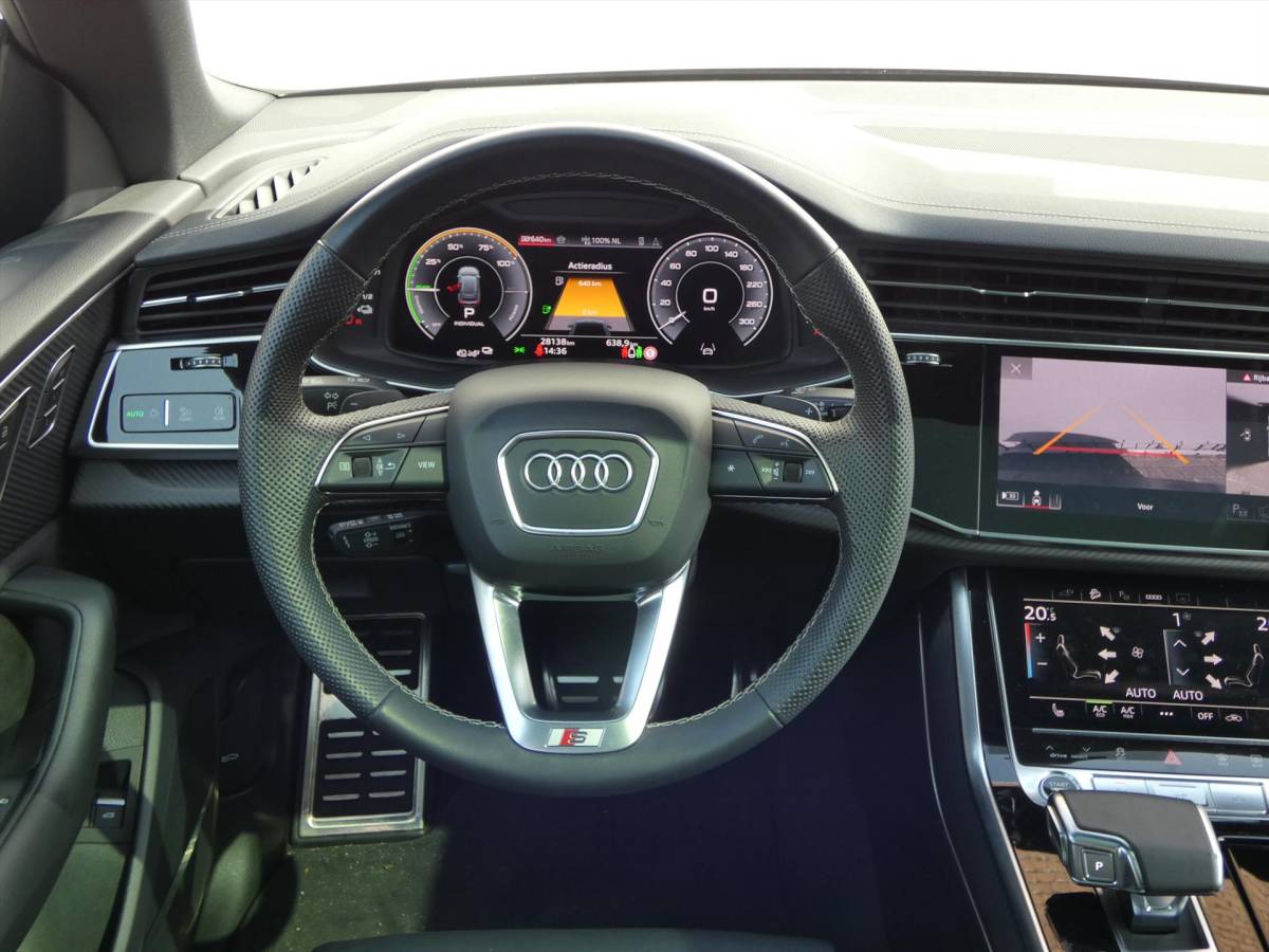 Audi Q8 Audi Q8 60 TFSI e Quattro S-Line |Pano |B&O |Elektr.Trekhaak |ACC |Maxton
