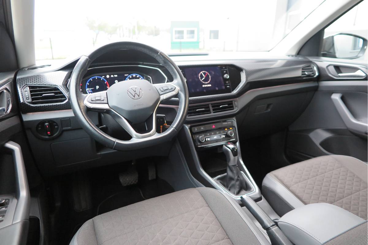 Volkswagen T-Cross Volkswagen T-Cross 1.0 TSI 110pk DSG Style, Led, Virtual Cockpit, Navigatie, Stoelverwarming, DAB+ ,Carplay ,etc .
