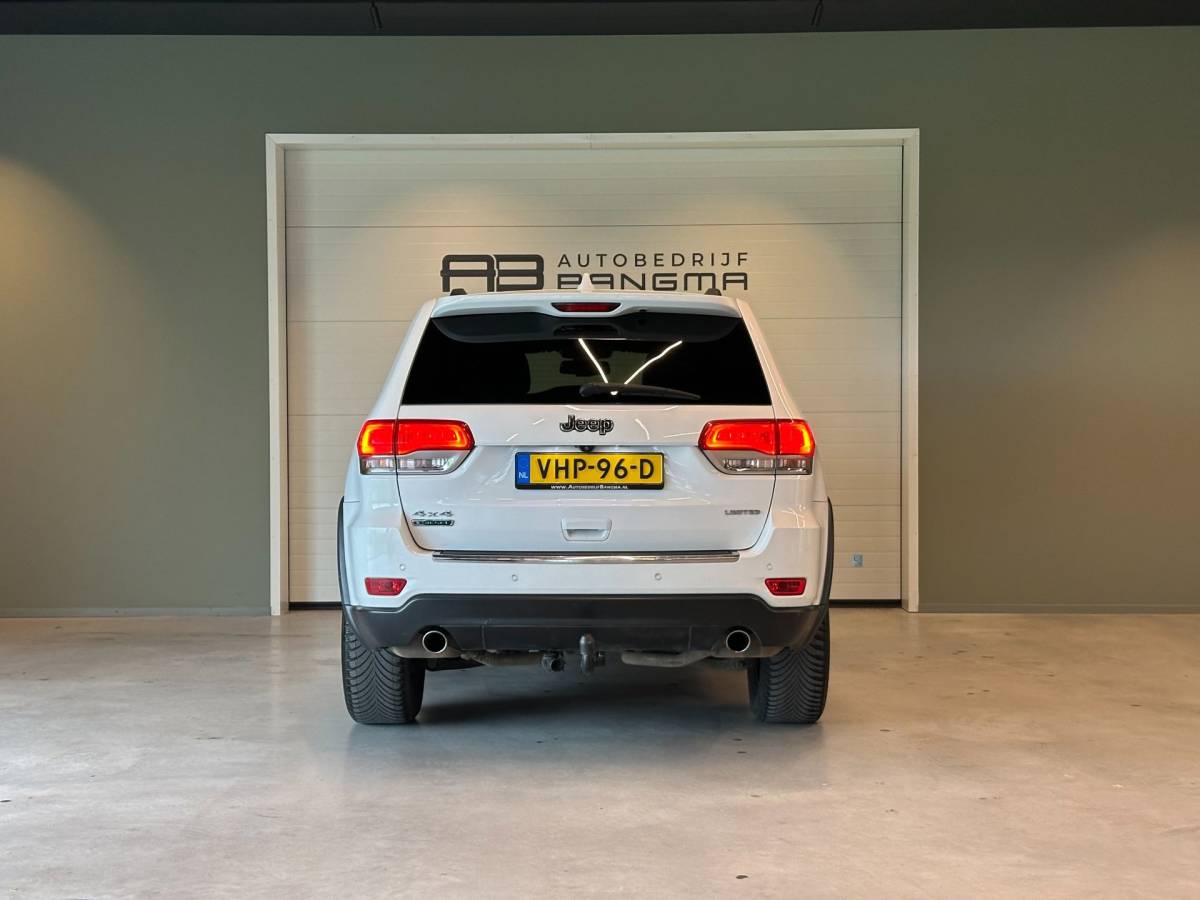 Jeep Grand Cherokee Jeep GRAND CHEROKEE 3.0 CRD V6 AUTOMAAT 4×4 LIMITED-uitv|TREKHAAK|NAVIGATIE|CRUISECONTROL|MEMORY SEATS|LEDER|incl.nwe APK+OH-BEURT