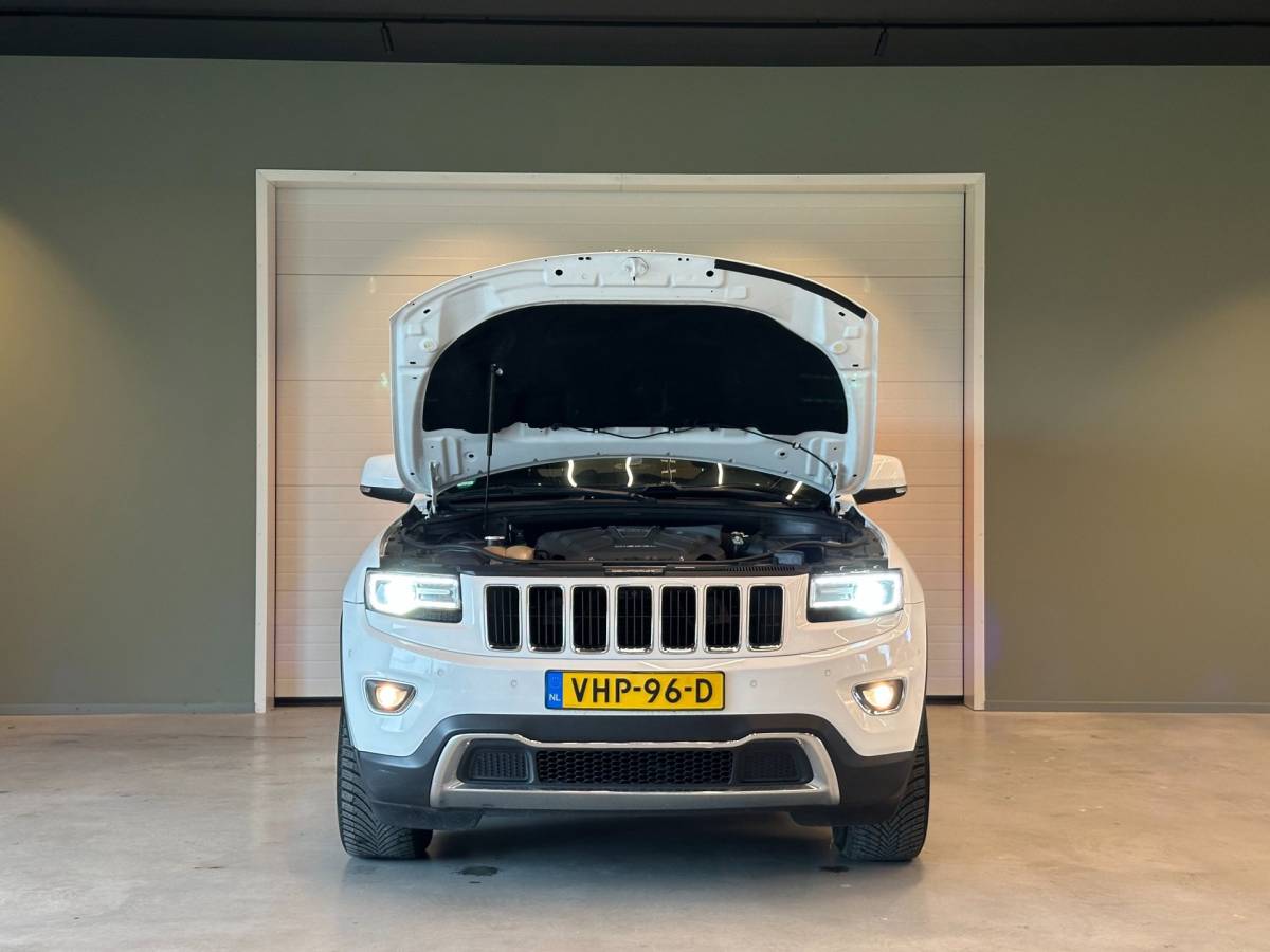 Jeep Grand Cherokee Jeep GRAND CHEROKEE 3.0 CRD V6 AUTOMAAT 4×4 LIMITED-uitv|TREKHAAK|NAVIGATIE|CRUISECONTROL|MEMORY SEATS|LEDER|incl.nwe APK+OH-BEURT