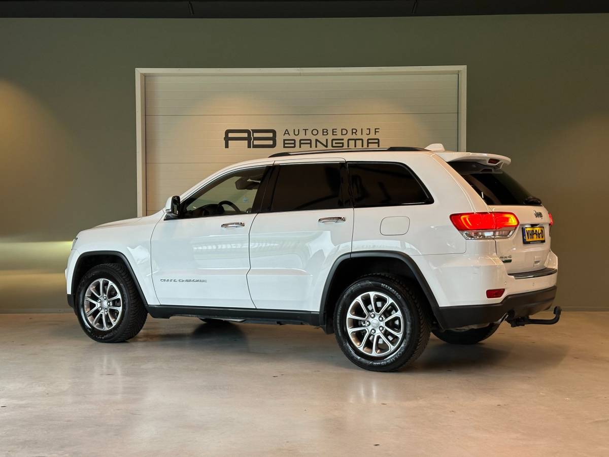 Jeep Grand Cherokee Jeep GRAND CHEROKEE 3.0 CRD V6 AUTOMAAT 4×4 LIMITED-uitv|TREKHAAK|NAVIGATIE|CRUISECONTROL|MEMORY SEATS|LEDER|incl.nwe APK+OH-BEURT