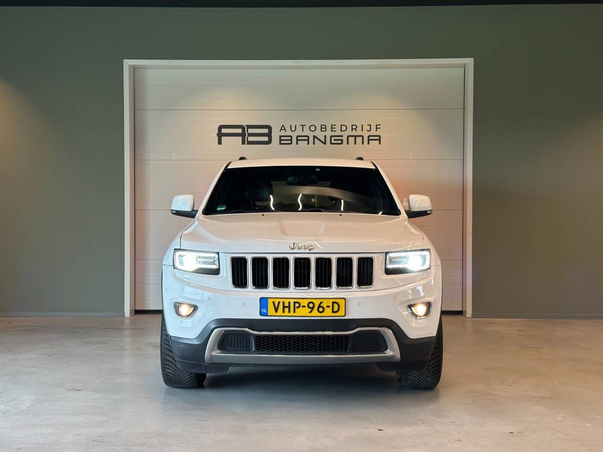 Jeep Grand Cherokee Jeep GRAND CHEROKEE 3.0 CRD V6 AUTOMAAT 4×4 LIMITED-uitv|TREKHAAK|NAVIGATIE|CRUISECONTROL|MEMORY SEATS|LEDER|incl.nwe APK+OH-BEURT
