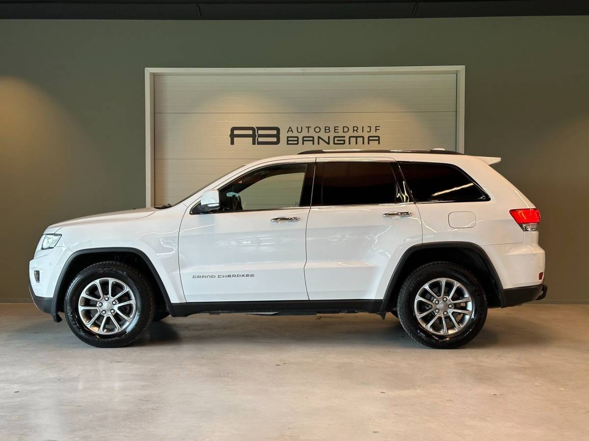 Jeep Grand Cherokee Jeep GRAND CHEROKEE 3.0 CRD V6 AUTOMAAT 4×4 LIMITED-uitv|TREKHAAK|NAVIGATIE|CRUISECONTROL|MEMORY SEATS|LEDER|incl.nwe APK+OH-BEURT