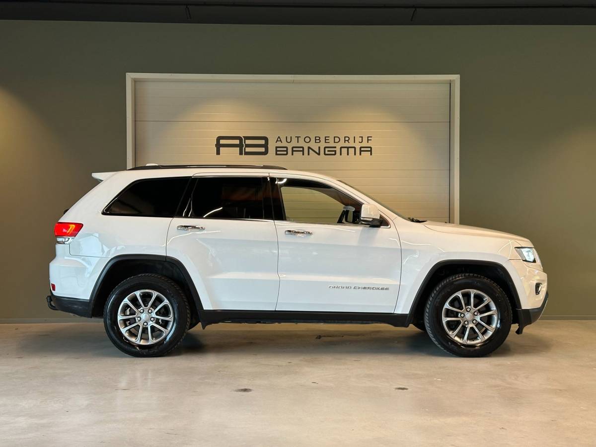 Jeep Grand Cherokee Jeep GRAND CHEROKEE 3.0 CRD V6 AUTOMAAT 4×4 LIMITED-uitv|TREKHAAK|NAVIGATIE|CRUISECONTROL|MEMORY SEATS|LEDER|incl.nwe APK+OH-BEURT