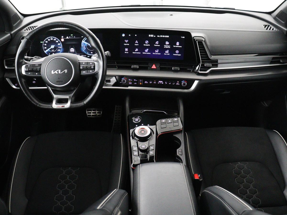 Kia Sportage Kia Sportage 1.6 T-GDi Hybrid GT-Line | Panoramadak |  Trekhaak | Leder/Alcantara | Stoel & stuurverwarming | Adaptive cruise | Matrix LED | Camera | Carplay | Keyless | Achterbankverwarming