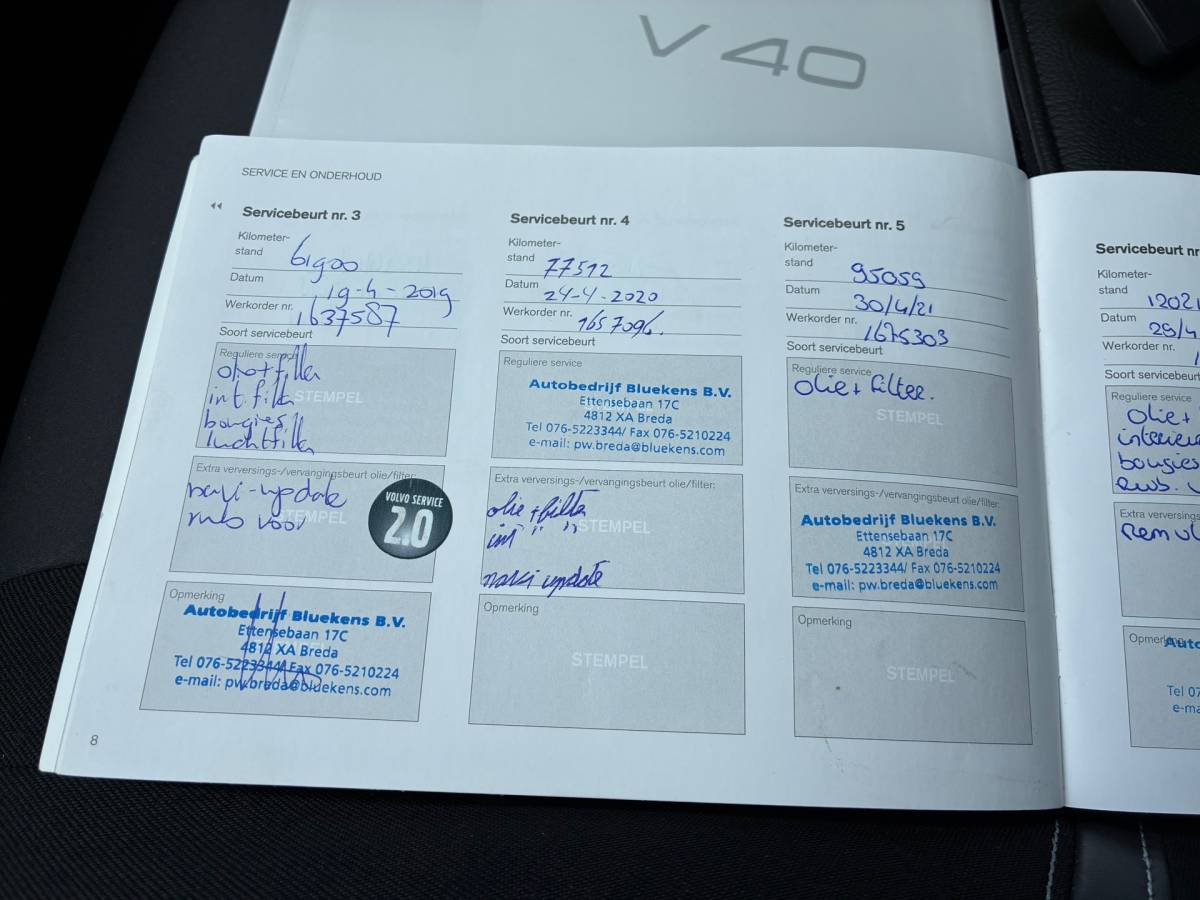 Volvo V40 Volvo V40 2.0 T3 | Xenon + Clima + Navi nu €8.975,-!!