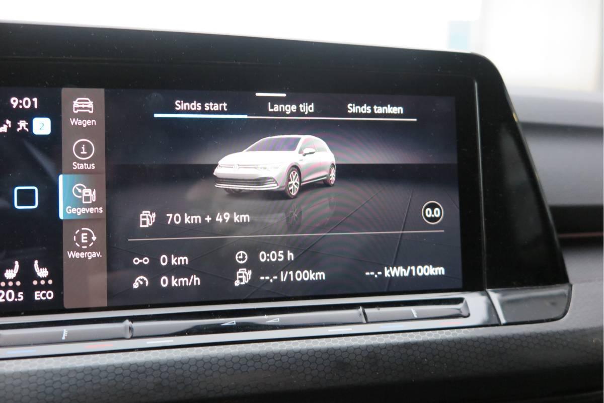 Volkswagen Golf Volkswagen Golf 1.4 eHybrid 245pk GTE  ,SOH 93%. Trekhaak afneembaar,ACC, PDC, Virtual cockpit,Navi, DAB+ , Carplay , Zwarte hemelbekleding, 18″LMV etc.