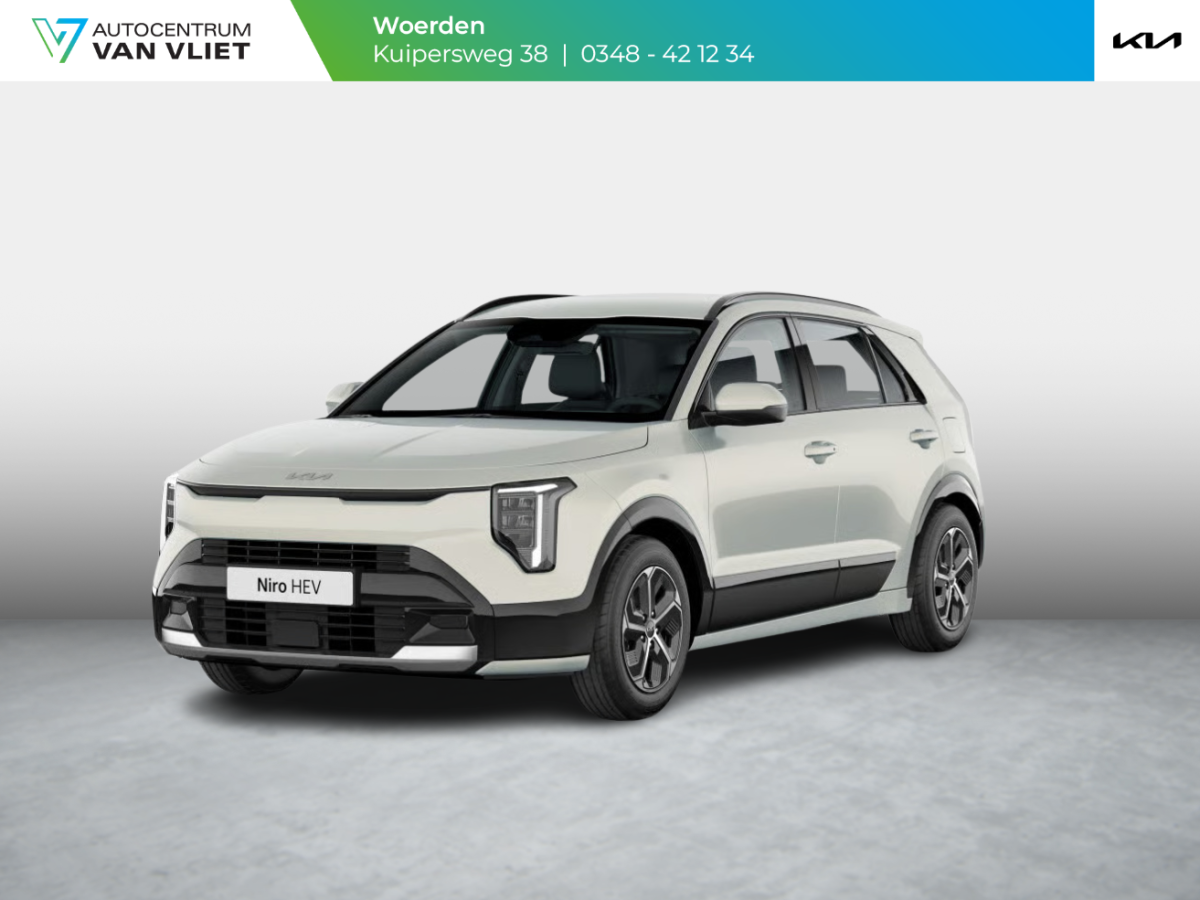 Kia Niro Kia Niro 1.6 GDi Hybrid DynamicLine | Actieprijs* | Navi. | Clima. | Adapt. Cruise. | Parkeersensoren | Achteruitrijcamera