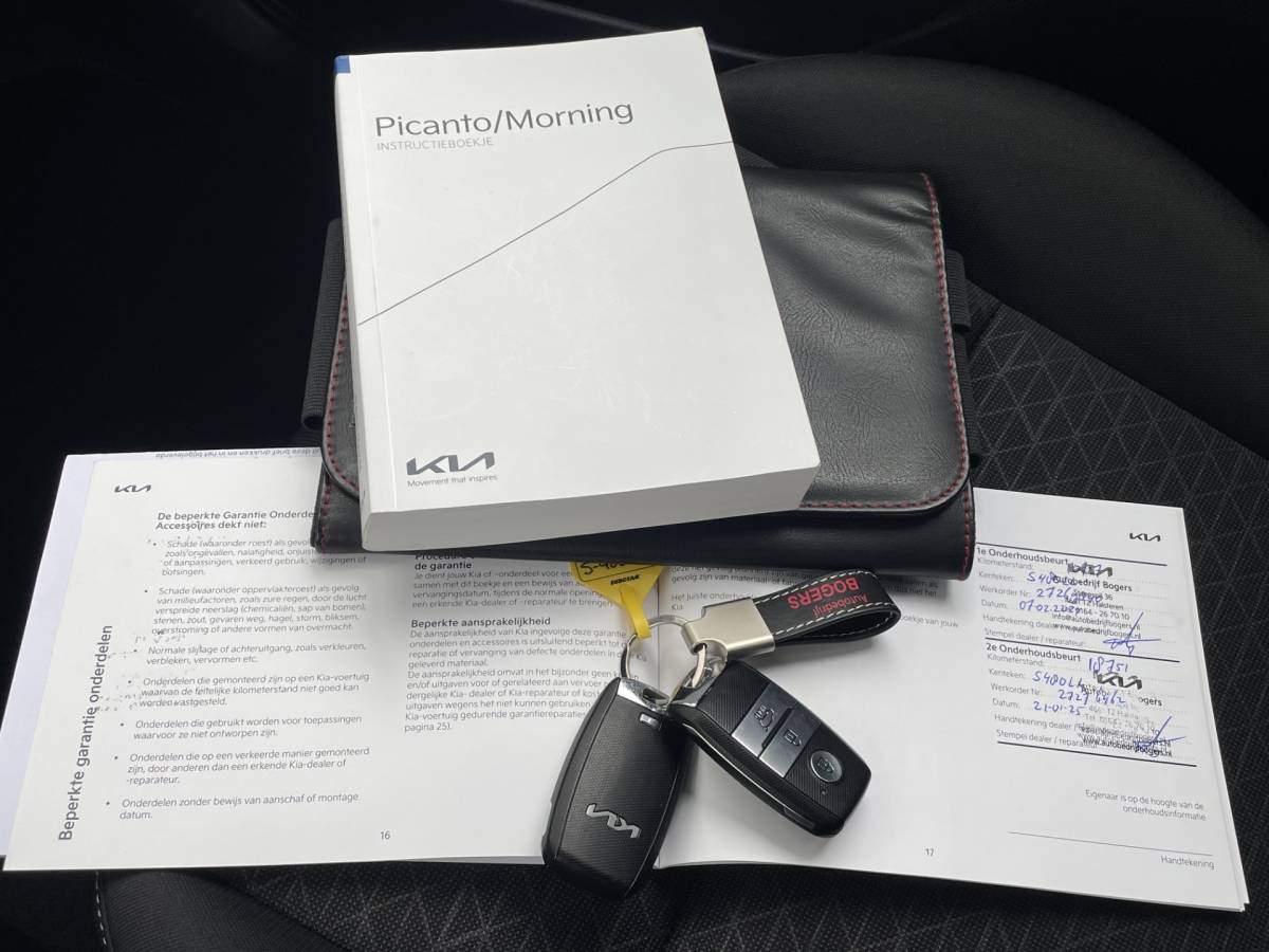 Kia Picanto Kia Picanto 1.0 DPi DynamicPlusLine Automaat Navigatie, Climate Control, Cruise Control, 15″Lm, Achteruitrijcamera, Keyless Entry