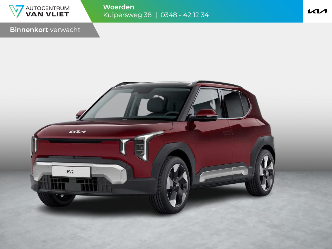 Kia EV2 Kia EV2 Plus 42.2 kWh | Actieprijs* | 5p. | Navi. | Clima. | Adapt. Cruise. | Parkeerdsensoren | Stoel&Stuur Verwarming | 15L Frunk