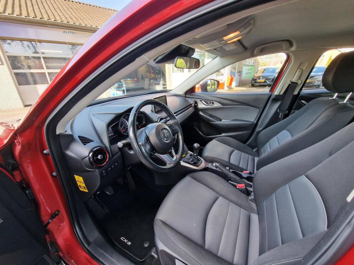 Mazda CX-3 Mazda CX-3 2.0 SkyActiv-G 120 TS|Trekhaak|Clima|Navi|PDC|