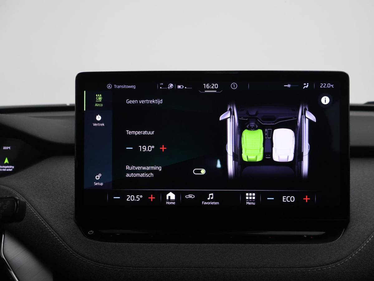 Škoda Enyaq iV Skoda Enyaq iV 60 + SFEERVERLICHTING | APPLE CARPLAY | ANDROID AUTO | DAB