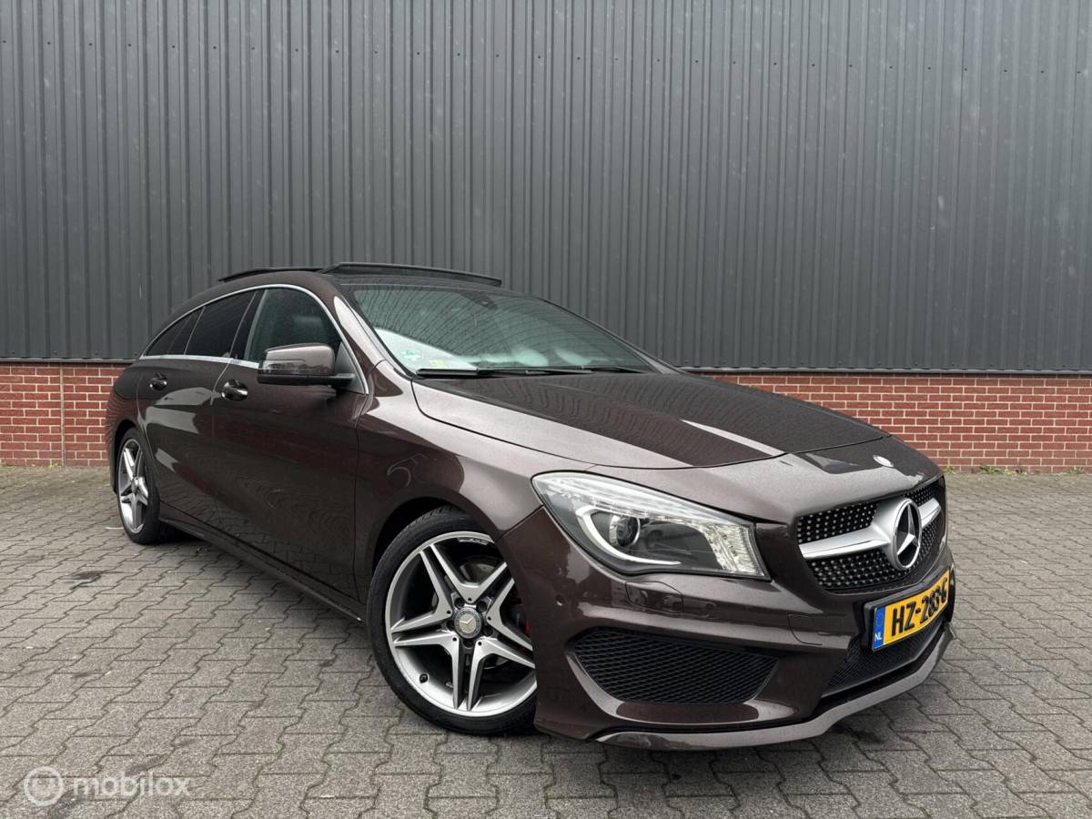 Mercedes-Benz CLA Mercedes CLA-klasse Shooting Brake 180 AMG Panorama Cruise Bluetooth NL Auto 2016