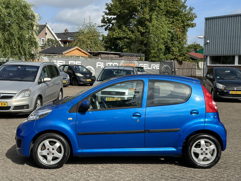 Peugeot 107 Peugeot 107 1.0-12V XS AUTOMAAT*UNIEKE KM.STAND MET NAP*AIRCO*5DRS