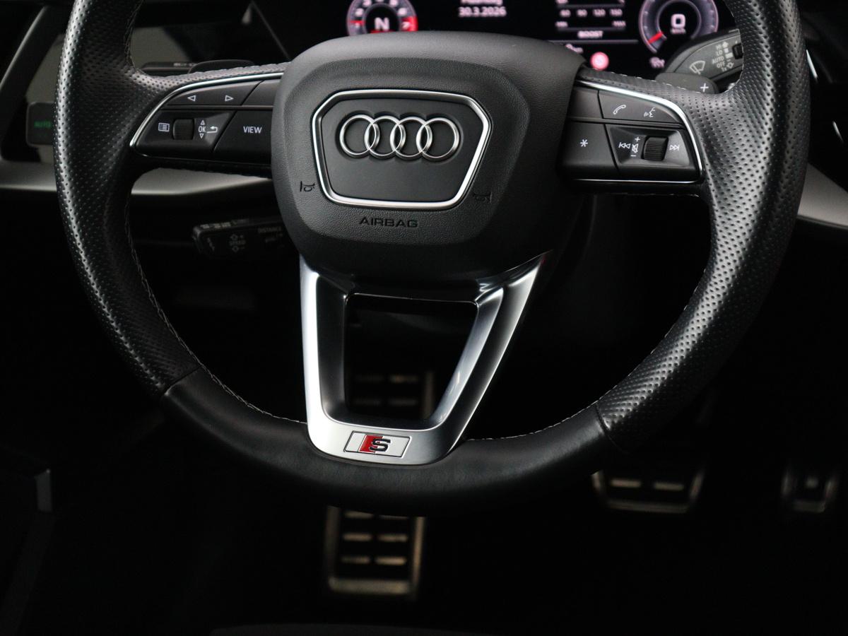 Audi S3 Audi S3 2.0 TFSI S3 quattro | Adaptive cruise | B&O |  Bang & Olufsen | Matrix LED | Leder/Alcantara | Park Assist | Stoelverwarming | Virtual Cockpit | Carplay | Navigatie | Sportstoelen | Climate control