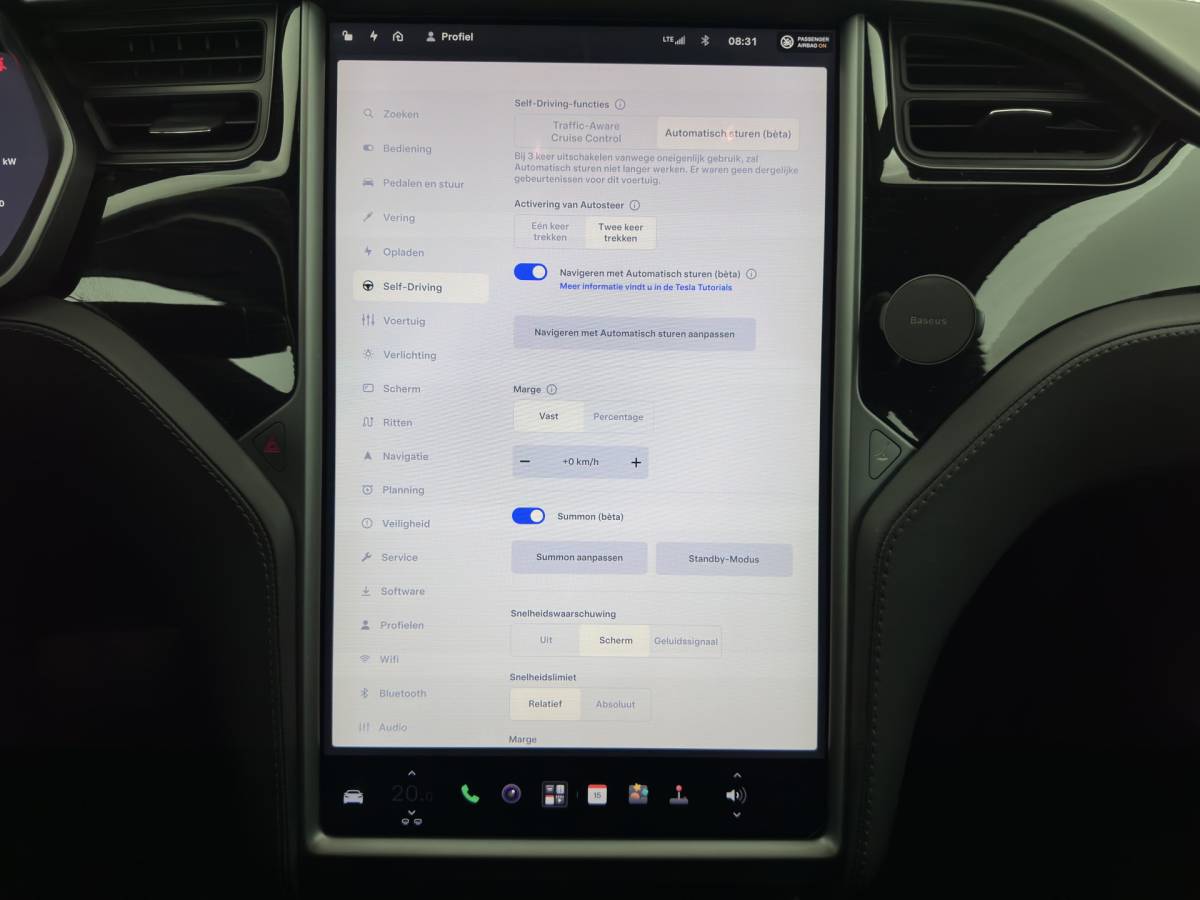 Tesla Model S Tesla Model S 75D Base AWD [ 3-Fase-17kW ] {SoH-89%} Aut. *PANO | LEATHER-FABRIC | AIRSUSPENION | FULL-LED | NAVI-FULLMAP | KEYLESS | HEATED-SPORTSEATS | DIGI-COCKPIT | AUTO-PILOT | CAMERA | 19″ALU*
