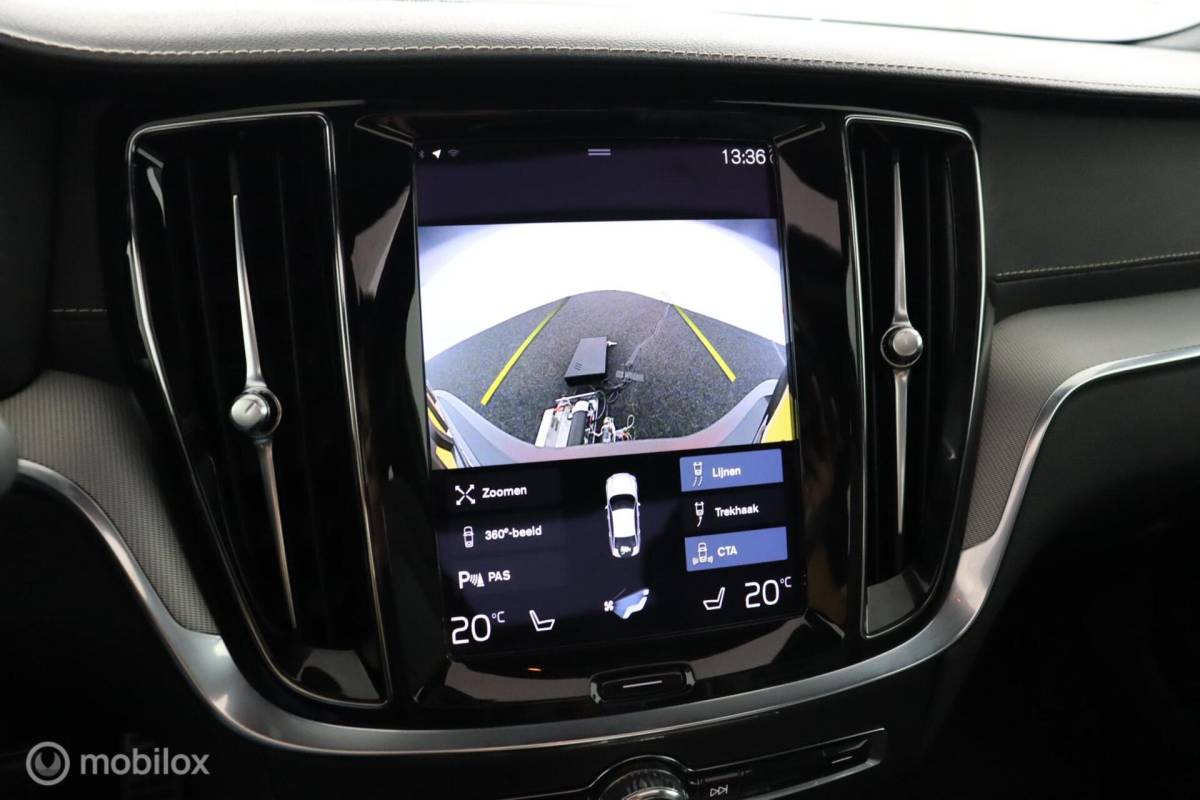 Volvo S60 Volvo S60 2.0 Recharge T6 AWD R-Design | Panoramadak | 360 Camera | BLISS | Adaptive Cruise| SOH 100% | Verwarmbaar stuurwiel & Voorstoelen | 19″ Velgen