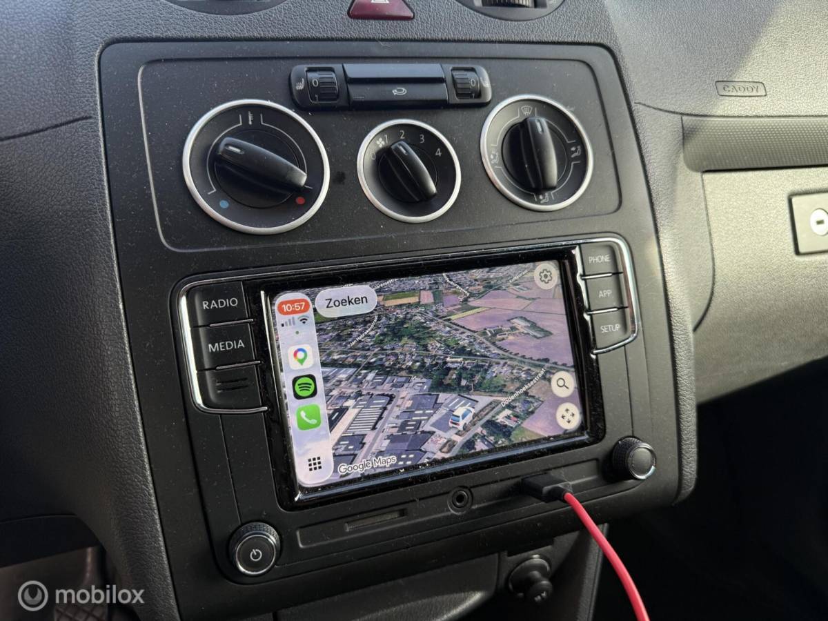 Volkswagen Caddy Volkswagen Caddy Bestel 1.2 TSI Benzine Grijs Kenteken Cruise Carplay 119.000Km