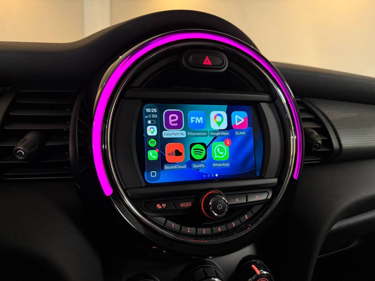 MINI 3-Deurs Mini 3-Deurs 1.5 Cooper Salt *Dealer OH* Carplay|Navi|Cruise|Neon-ring|Nardo-Grey|Lage km-stand|NAP