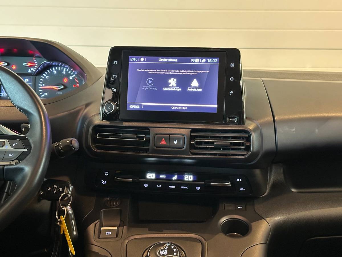 Peugeot Rifter Peugeot Rifter 1.2 Puretech AUTOMAAT ALLURE|NAVIGATIE+CAMERA|CLIMA AIRCO|LM-VELG|CRUISECONTROL|APPLE CARPLAY+ANDROID AUTO|BTW-AUTO