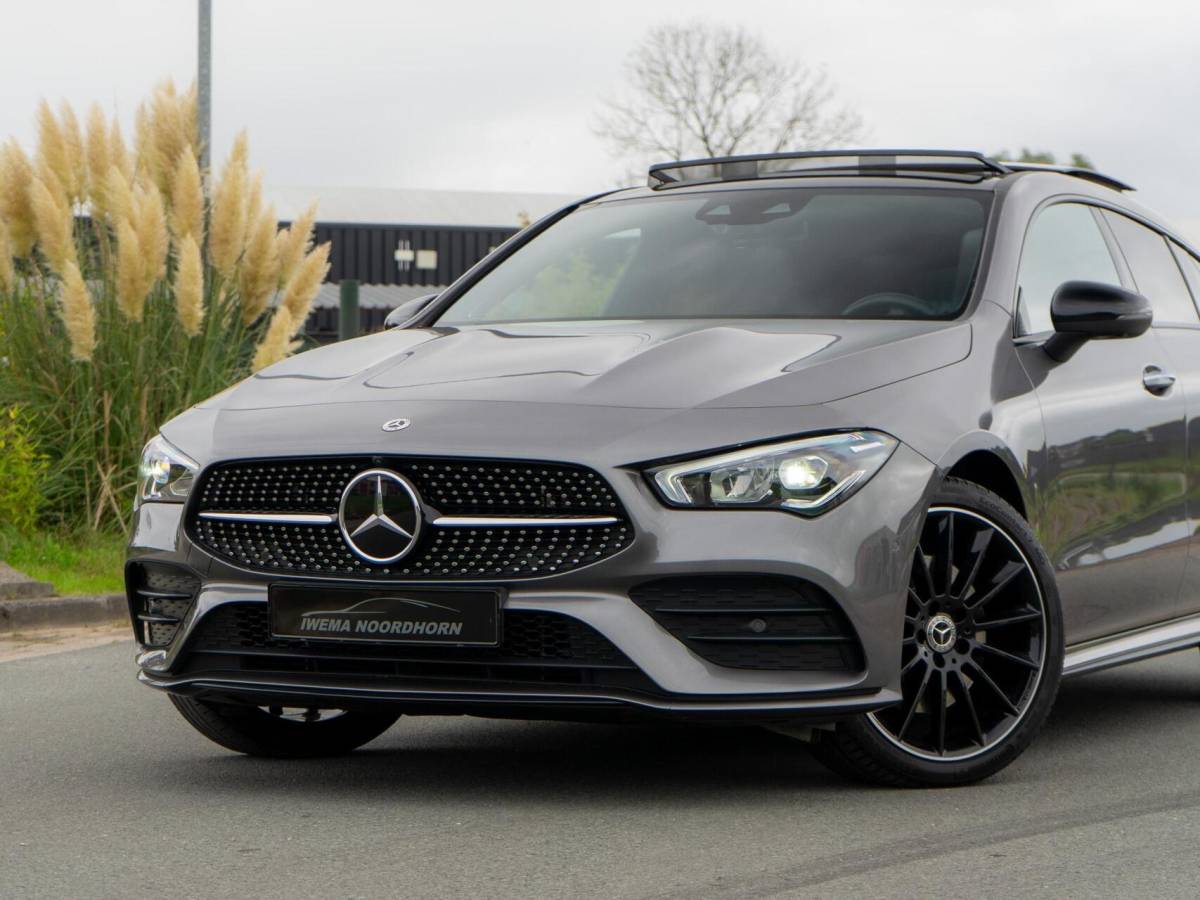 Mercedes-Benz CLA Mercedes CLA-klasse Shooting Brake 250 e AMG Panoramadak|Burmester®|Keyless|Camera 360°|Sfeerverlichting|Night pakket