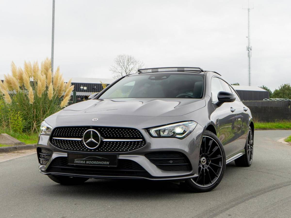 Mercedes-Benz CLA Mercedes CLA-klasse Shooting Brake 250 e AMG Panoramadak|Burmester®|Keyless|Camera 360°|Sfeerverlichting|Night pakket