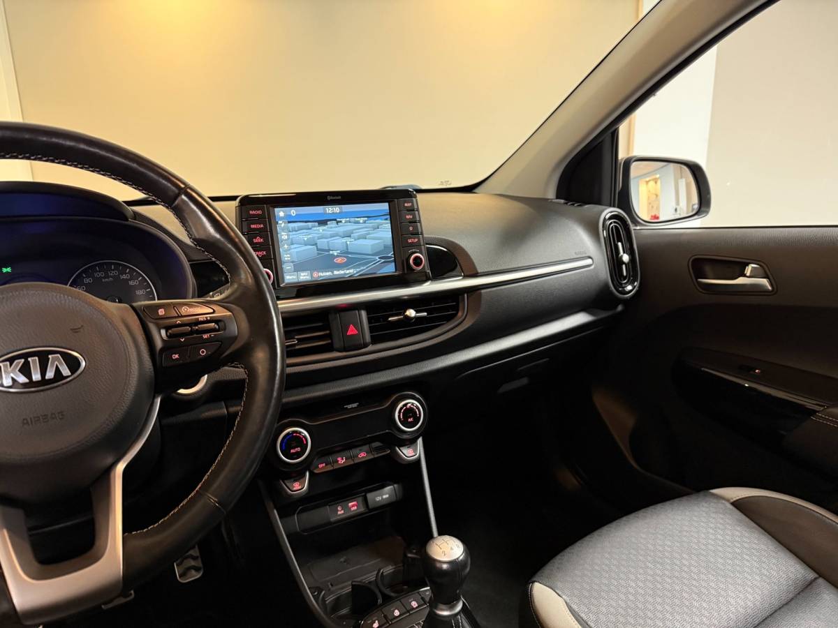 Kia Picanto Kia Picanto 1.2 CVVT GT-Line *Carplay* Stoel/Stuurverw.|Keyless|Camera|Navi|Cruise|Wireless-charging|32.000km|Top onderhouden!