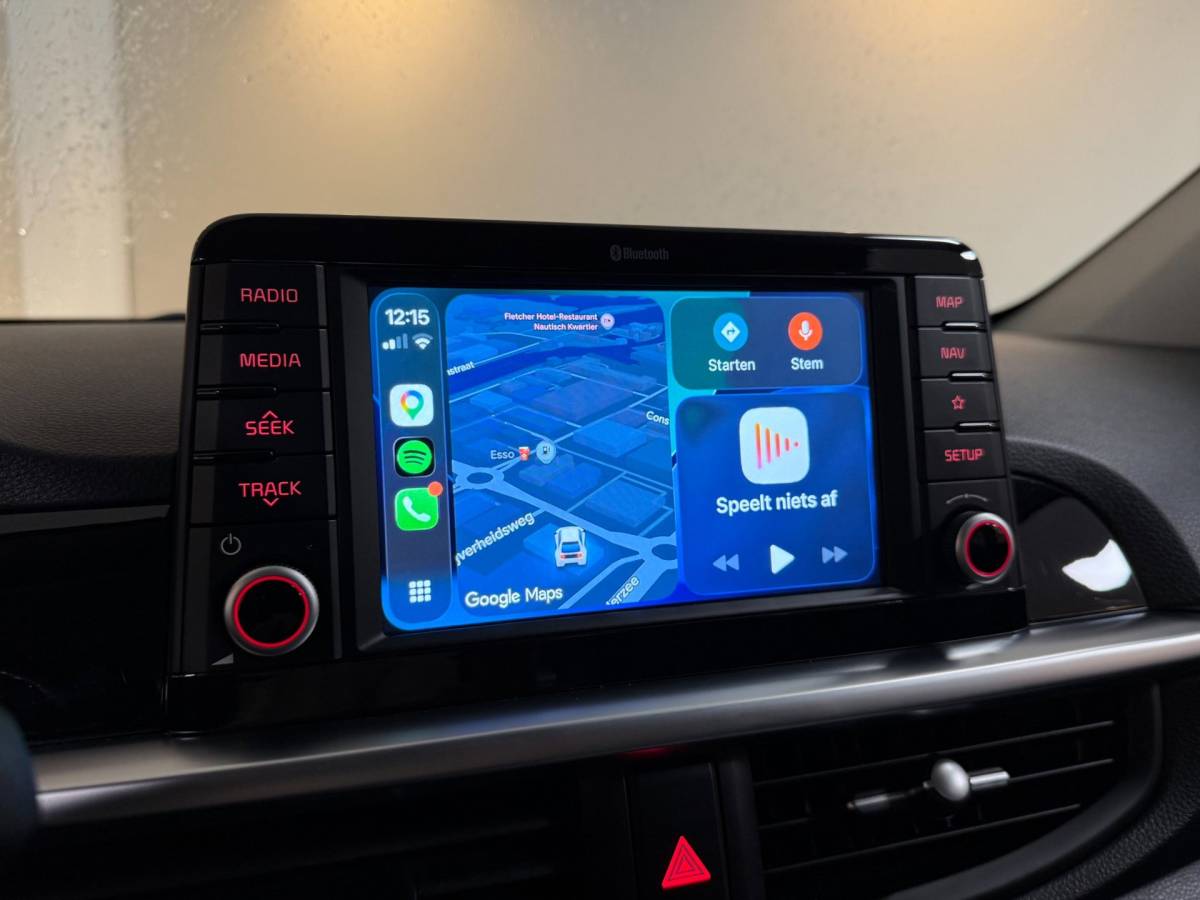 Kia Picanto Kia Picanto 1.2 CVVT GT-Line *Carplay* Stoel/Stuurverw.|Keyless|Camera|Navi|Cruise|Wireless-charging|32.000km|Top onderhouden!