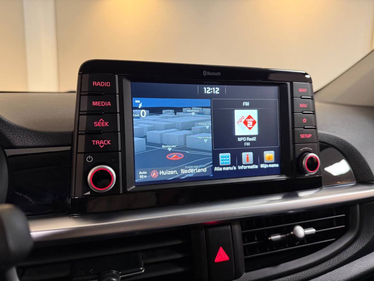 Kia Picanto Kia Picanto 1.2 CVVT GT-Line *Carplay* Stoel/Stuurverw.|Keyless|Camera|Navi|Cruise|Wireless-charging|32.000km|Top onderhouden!