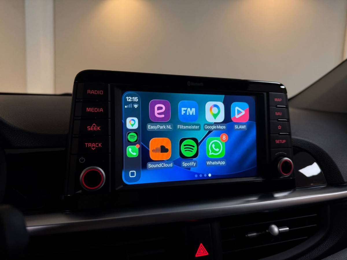 Kia Picanto Kia Picanto 1.2 CVVT GT-Line *Carplay* Stoel/Stuurverw.|Keyless|Camera|Navi|Cruise|Wireless-charging|32.000km|Top onderhouden!