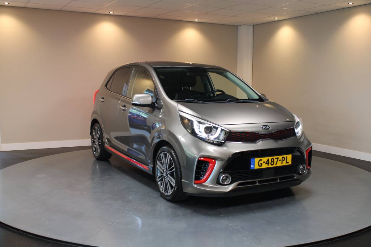 Kia Picanto Kia Picanto 1.2 CVVT GT-Line *Carplay* Stoel/Stuurverw.|Keyless|Camera|Navi|Cruise|Wireless-charging|32.000km|Top onderhouden!