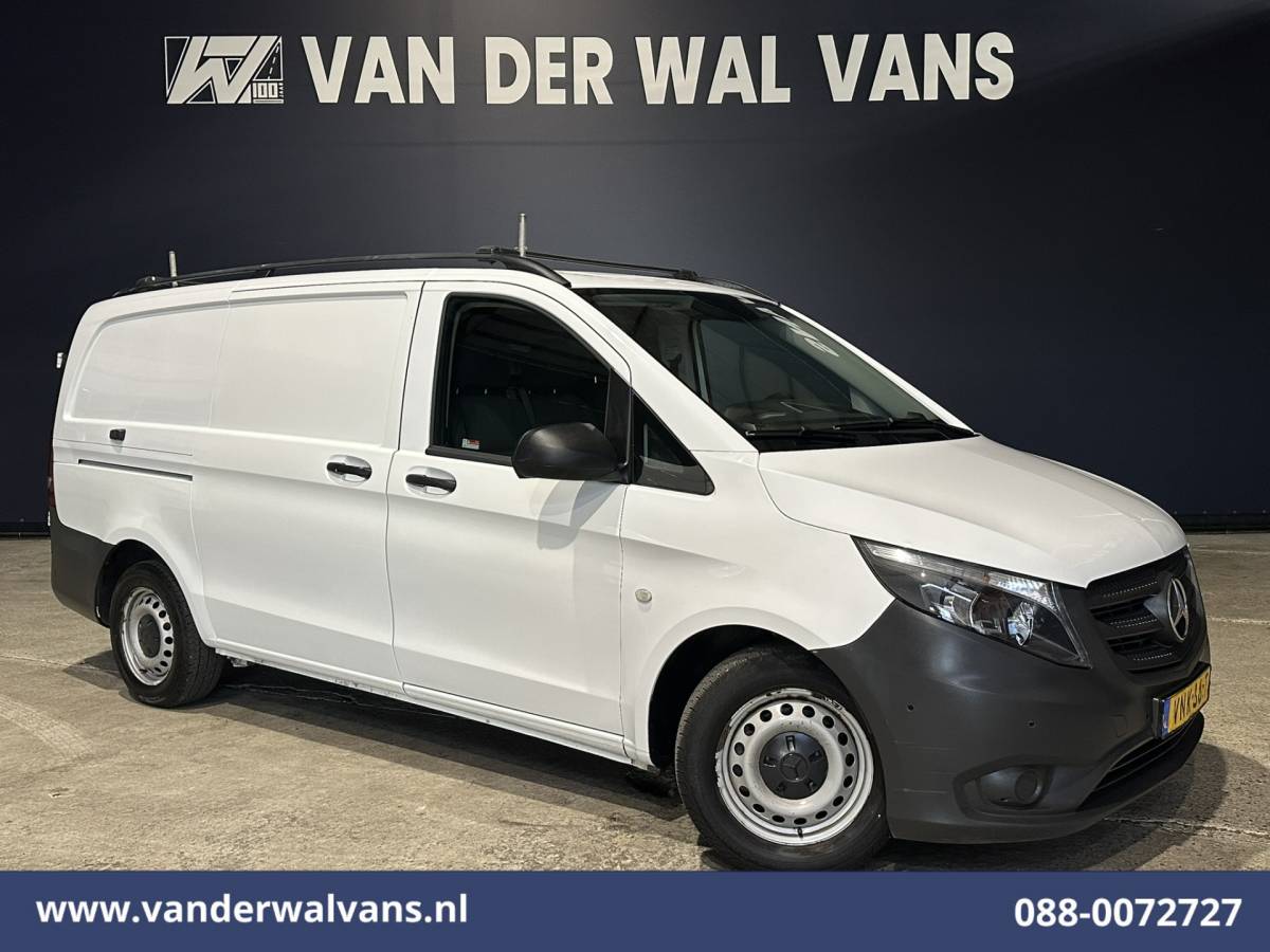Mercedes-Benz Vito Mercedes-Benz Vito 116 CDI 164pk L2H1 Euro6 Airco | Cruisecontrol | Parkeersensoren Stoelverwarming, Bijrijdersbank
