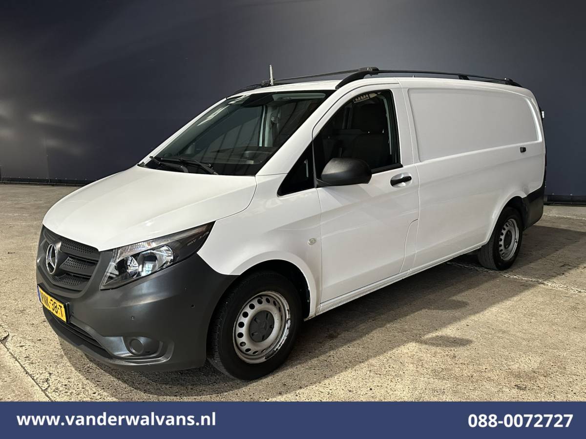 Mercedes-Benz Vito Mercedes-Benz Vito 116 CDI 164pk L2H1 Euro6 Airco | Cruisecontrol | Parkeersensoren Stoelverwarming, Bijrijdersbank