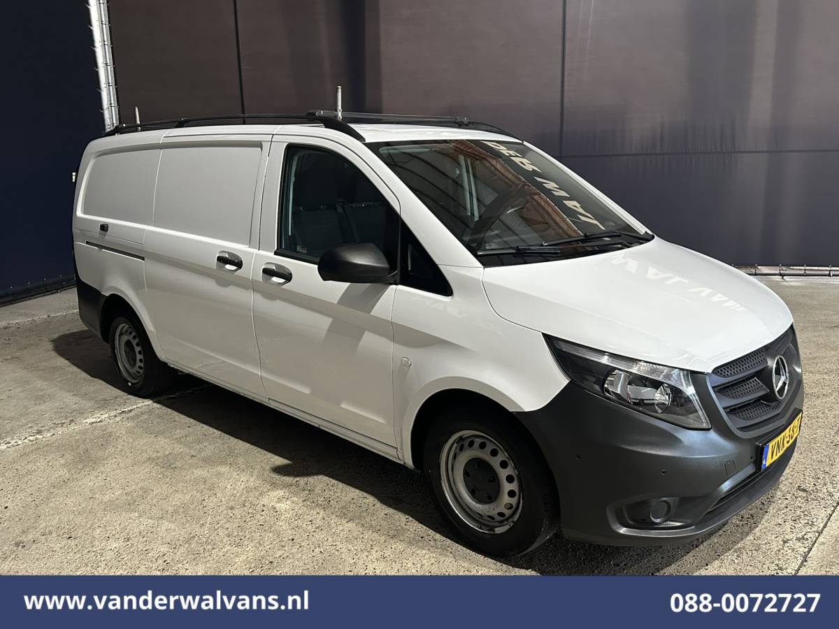 Mercedes-Benz Vito Mercedes-Benz Vito 116 CDI 164pk L2H1 Euro6 Airco | Cruisecontrol | Parkeersensoren Stoelverwarming, Bijrijdersbank