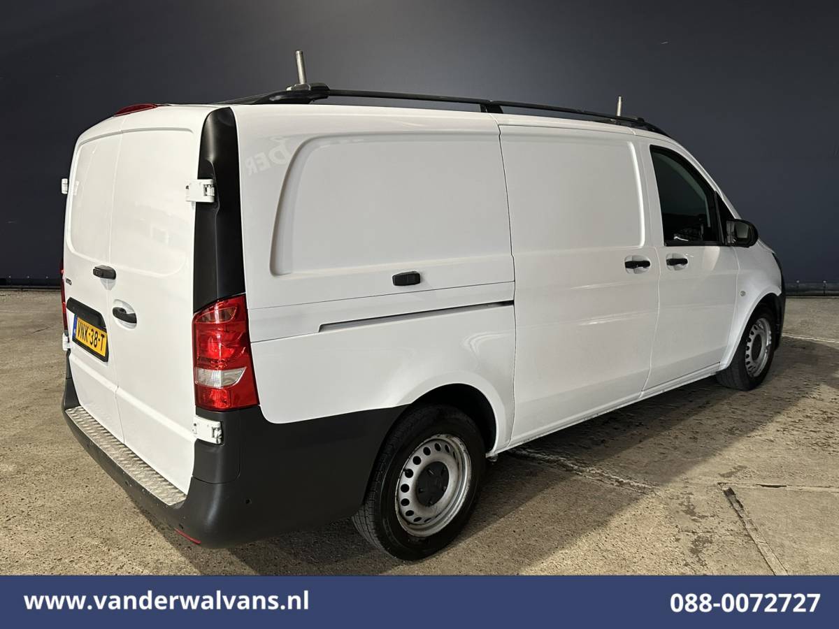 Mercedes-Benz Vito Mercedes-Benz Vito 116 CDI 164pk L2H1 Euro6 Airco | Cruisecontrol | Parkeersensoren Stoelverwarming, Bijrijdersbank