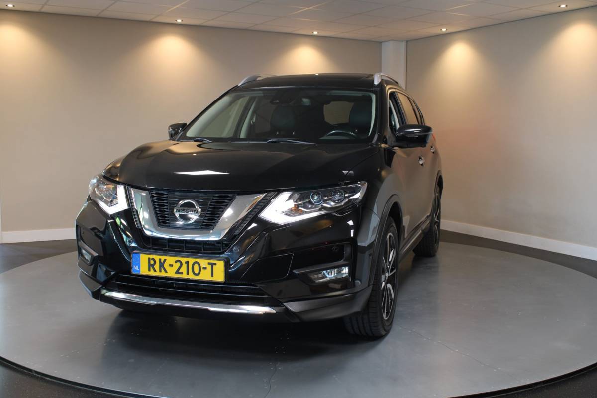 Nissan X-Trail Nissan X-Trail 1.6 DIG-T Tekna *Pano/Schuifdak* Stoelverw. V+A|Leer|360’Camera|Trekhaak|Elektr.Achterklep|Navi|Bose|DAB|NAP