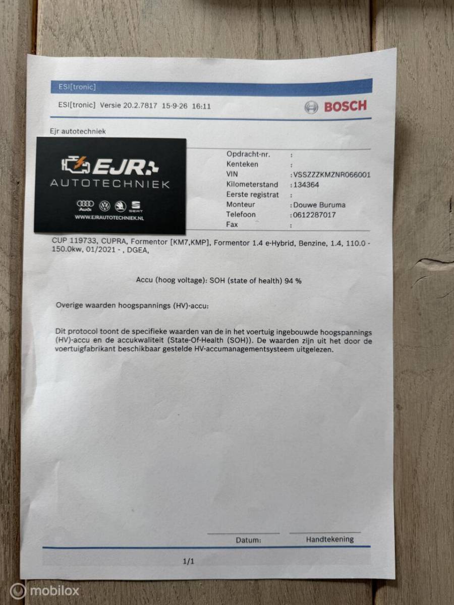 CUPRA Formentor CUPRA Formentor 1.4 TSI e-Hybrid Essential CARPLAY*HAAK*PDC*TOPSTAAT1