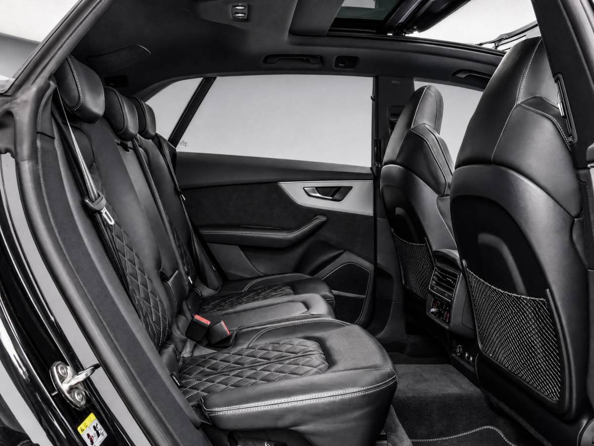 Audi Q8 Audi Q8 55 TFSI 340pk Tiptronic Quattro Pro Line S · Panoramadak · Leder · Luchtvering · 360 Camera · Stoelmassage · Stoelventilatie · 22” Inch · Bang & Olufsen ·