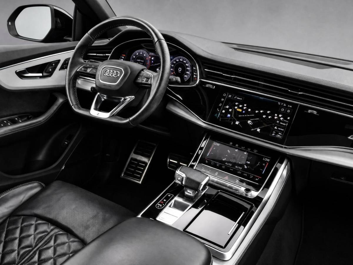 Audi Q8 Audi Q8 55 TFSI 340pk Tiptronic Quattro Pro Line S · Panoramadak · Leder · Luchtvering · 360 Camera · Stoelmassage · Stoelventilatie · 22” Inch · Bang & Olufsen ·