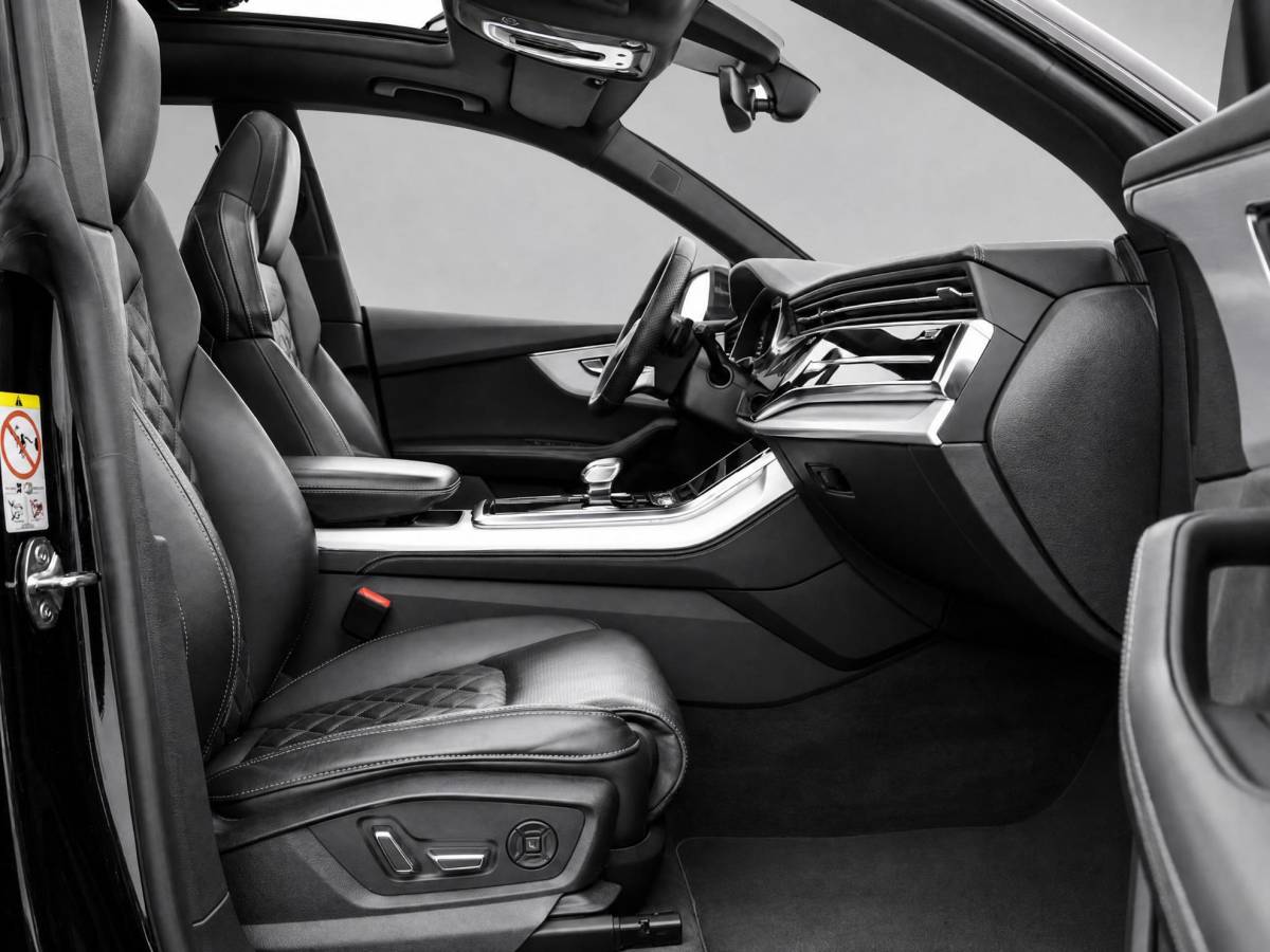 Audi Q8 Audi Q8 55 TFSI 340pk Tiptronic Quattro Pro Line S · Panoramadak · Leder · Luchtvering · 360 Camera · Stoelmassage · Stoelventilatie · 22” Inch · Bang & Olufsen ·