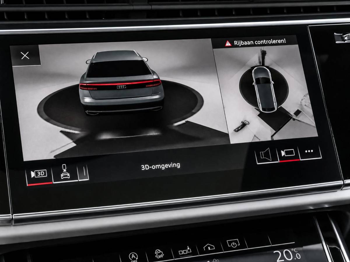 Audi Q8 Audi Q8 55 TFSI 340pk Tiptronic Quattro Pro Line S · Panoramadak · Leder · Luchtvering · 360 Camera · Stoelmassage · Stoelventilatie · 22” Inch · Bang & Olufsen ·