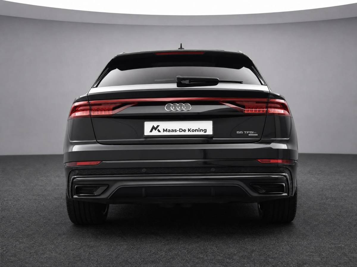 Audi Q8 Audi Q8 55 TFSI 340pk Tiptronic Quattro Pro Line S · Panoramadak · Leder · Luchtvering · 360 Camera · Stoelmassage · Stoelventilatie · 22” Inch · Bang & Olufsen ·