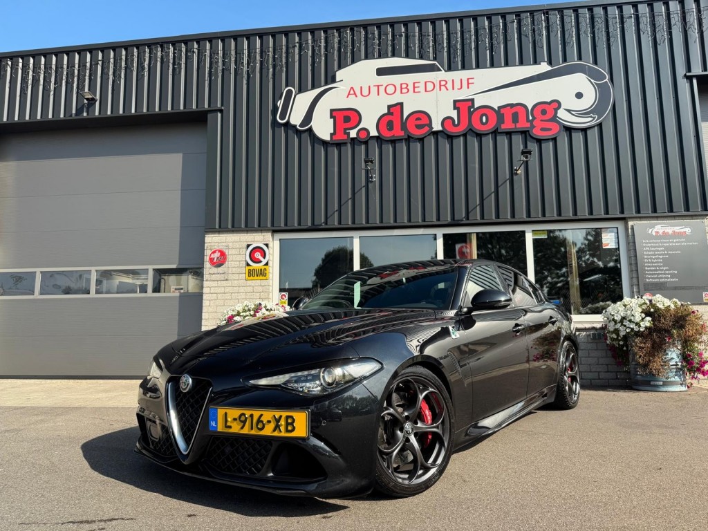 Alfa Romeo Giulia Alfa Romeo Giulia 2.9 V6 QUADRIFOGLIO Carbon pakket Sparco kuipstoelen Carplay Perfect onderhouden!