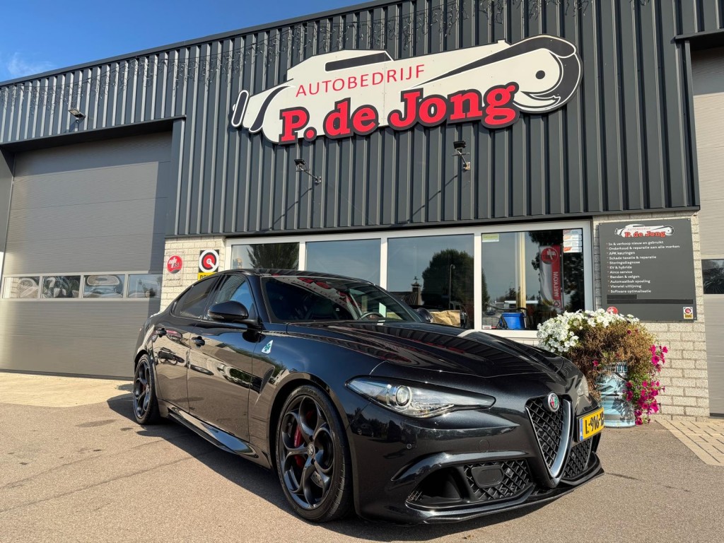 Alfa Romeo Giulia Alfa Romeo Giulia 2.9 V6 QUADRIFOGLIO Carbon pakket Sparco kuipstoelen Carplay Perfect onderhouden!